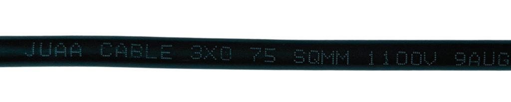 Cable and wire sizes