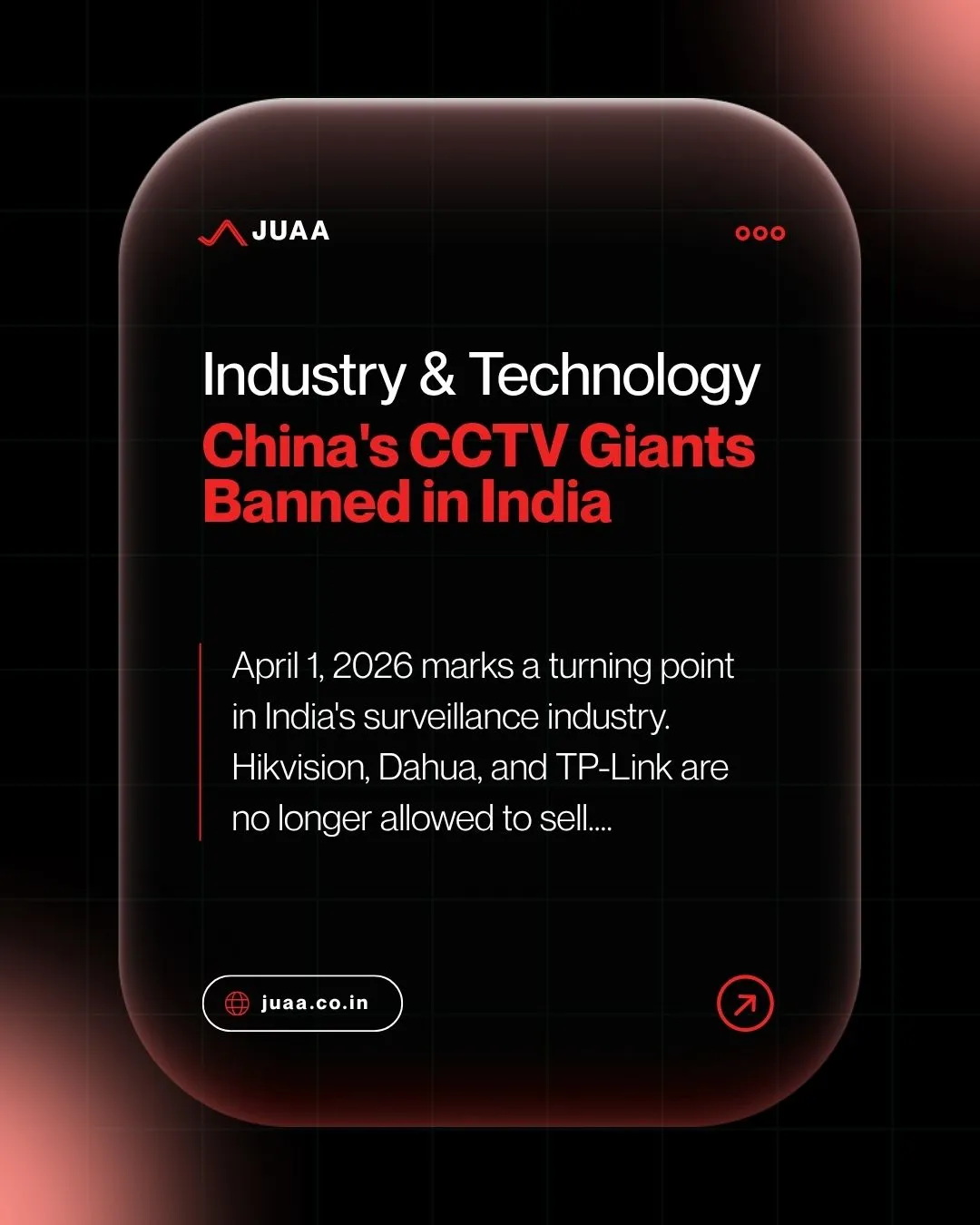 China’s CCTV Giants Banned in India