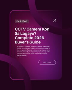 CCTV Camera Kon Sa Lagaye? Complete 2026 Buyer’s Guide