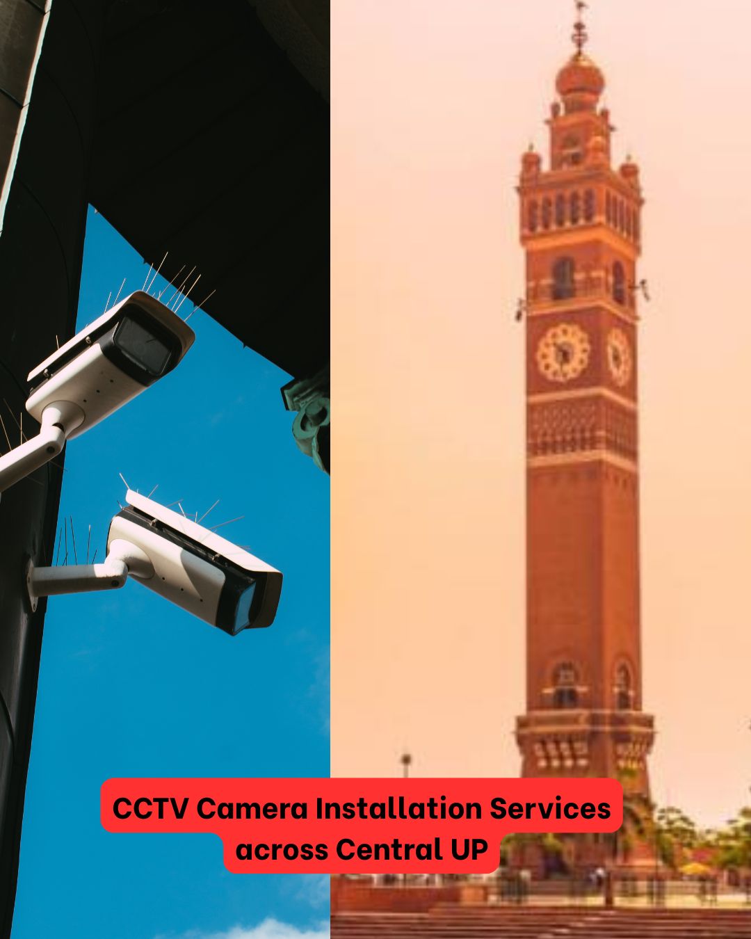 CCTV Installation Services in Central UP
