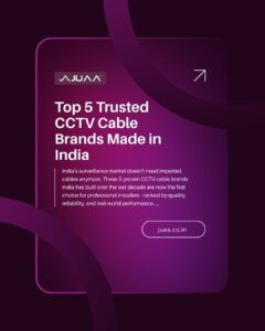 Top 5 Trusted CCTV Cable Brands Made in India – 2026