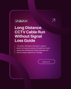 Long Distance CCTV Cable Run Without Signal Loss Guide