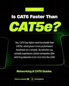 Is CAT6 Faster Than CAT5e?