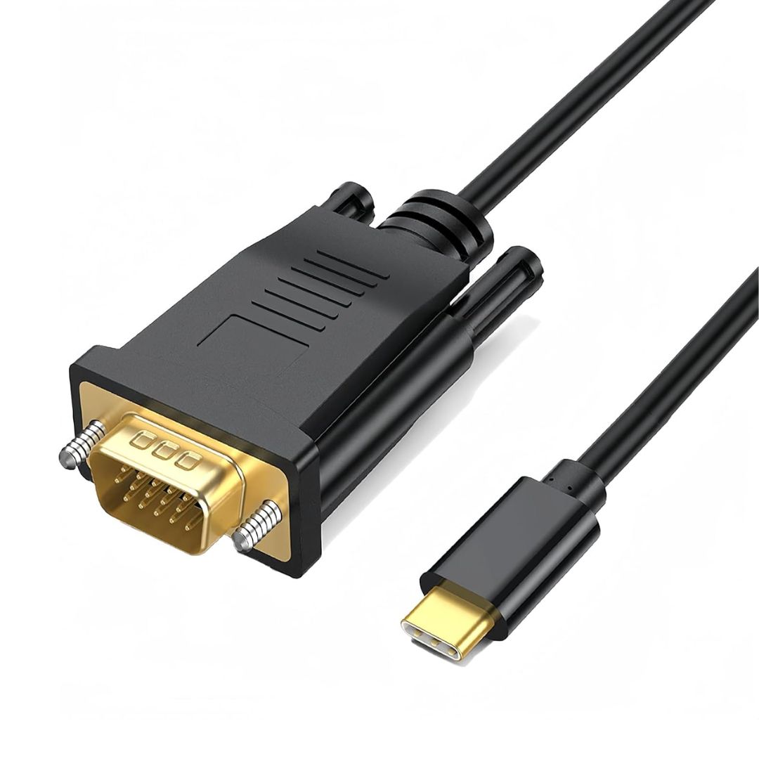 JUAA USB Type C to VGA Cable 1080P